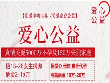 南漳捐卵助孕生子 爱心志愿者招募